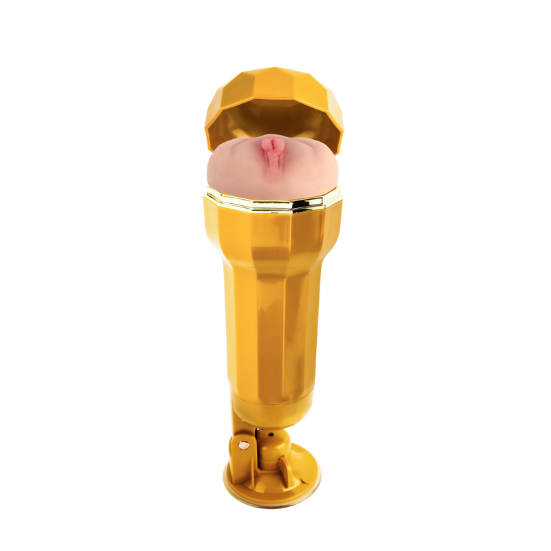 Guscio d'oro tara realistica vagina tazza