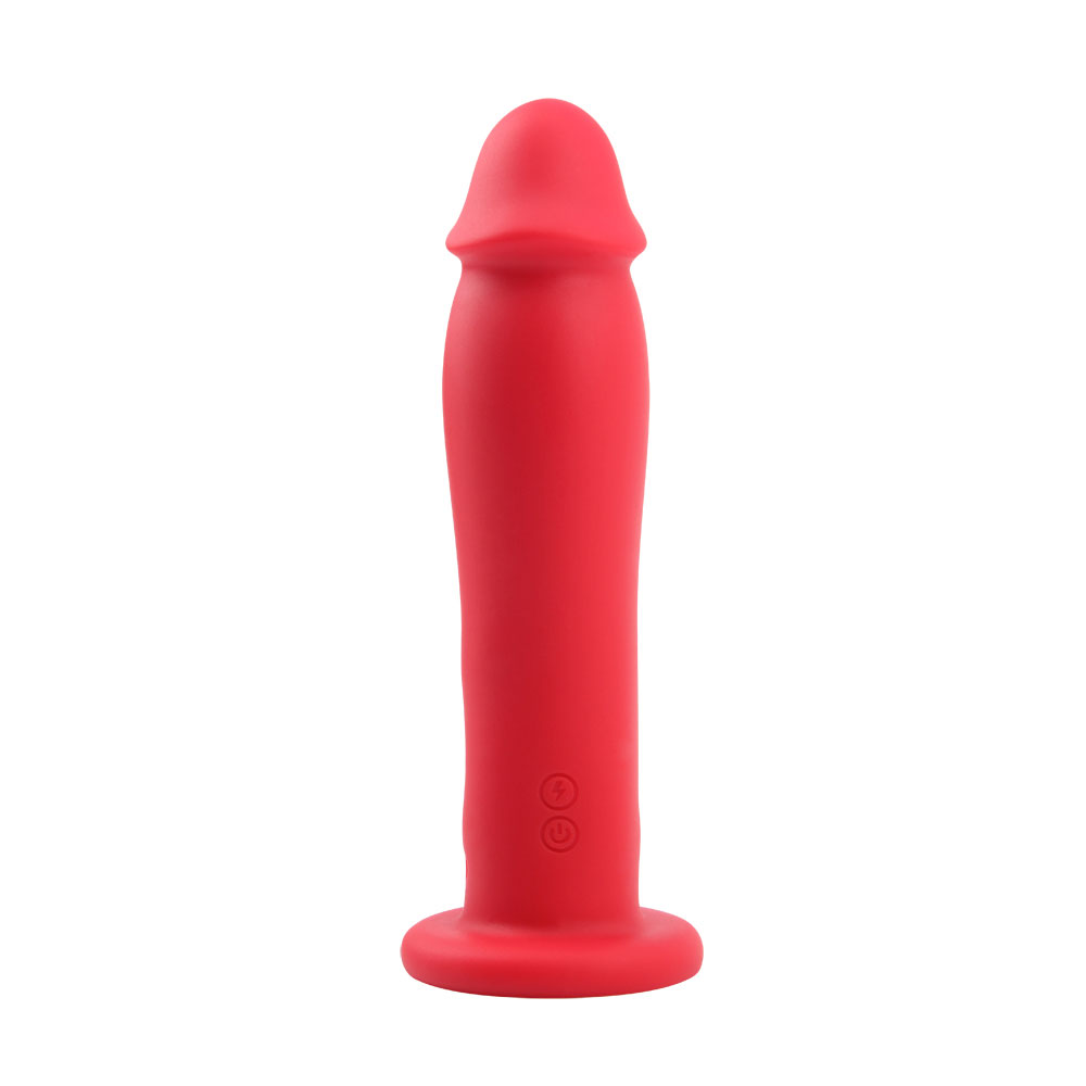 Dildo vibrante flessibile in silicone liquido con Power Boost