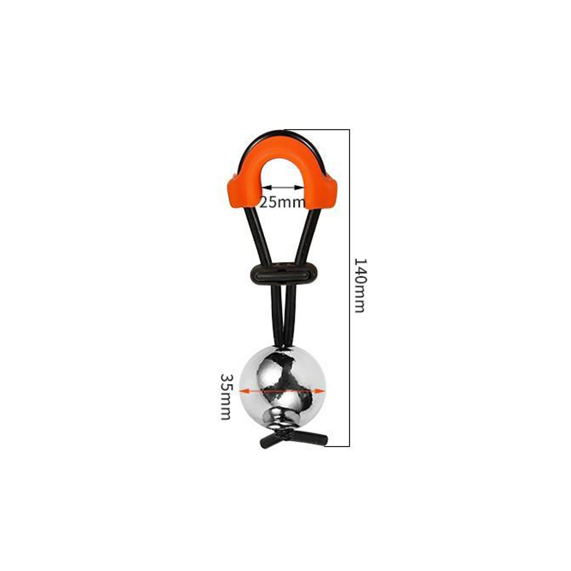 Barella per pene in metallo con sfera singola (φ35 mm)