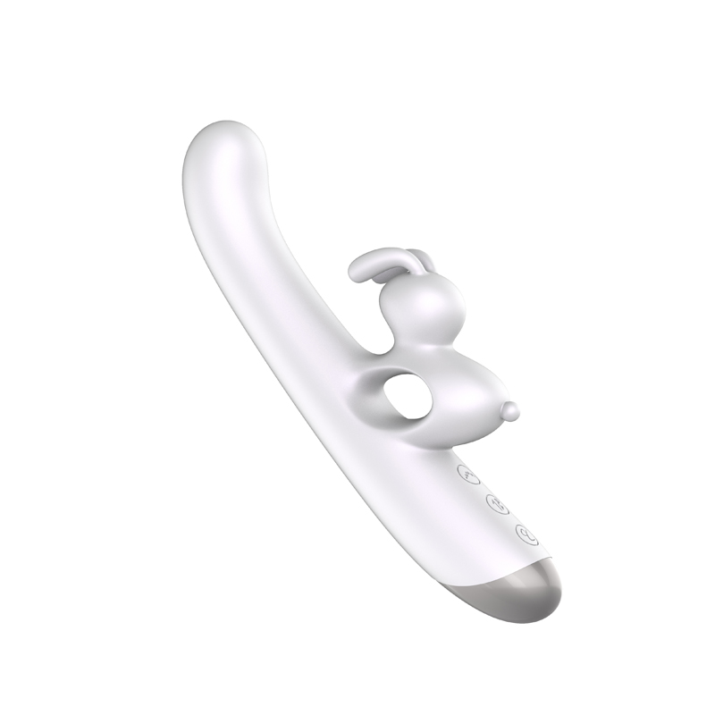 Vibratore accarezzante che spinge coniglio
