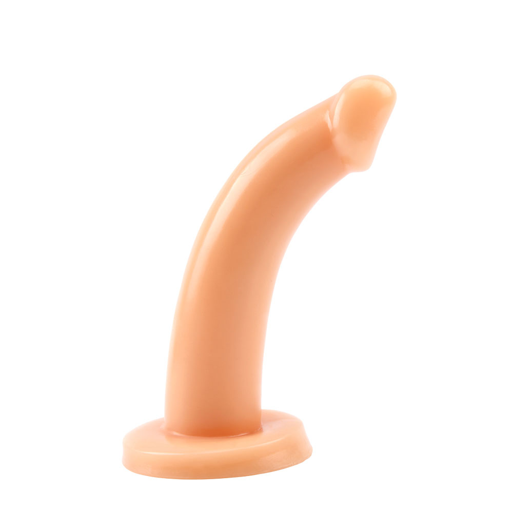 TPE Soft Dildo Starp On con O-ring in silicone